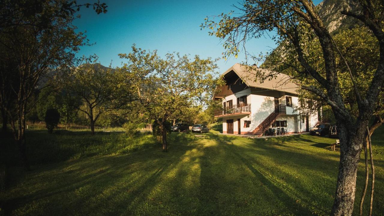Appartamento Roja House Soča Esterno foto