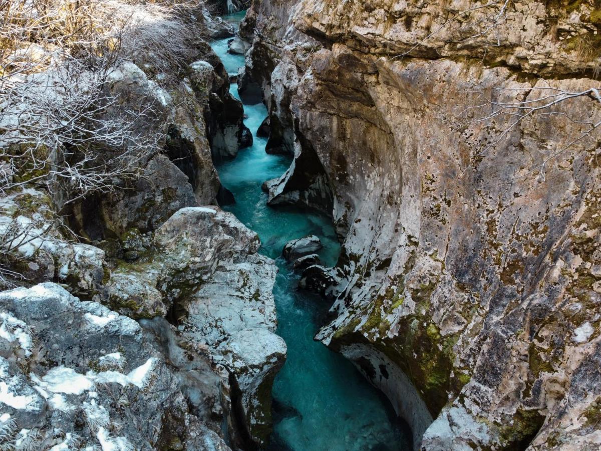 Appartamento Roja House Soča Esterno foto