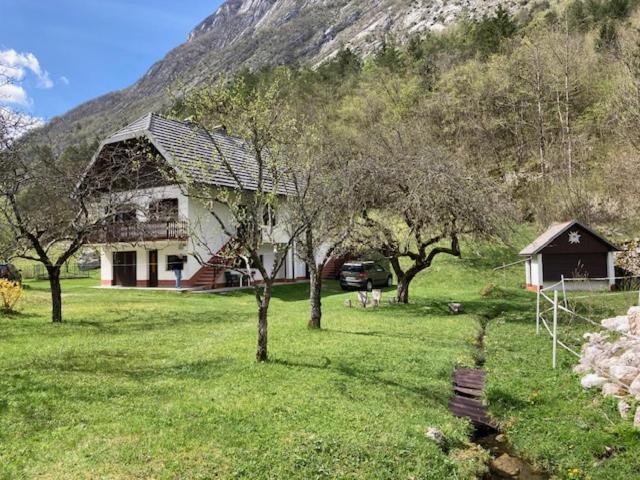 Appartamento Roja House Soča Esterno foto